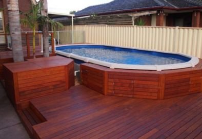 Our Work - Luxurious Spa Decking
